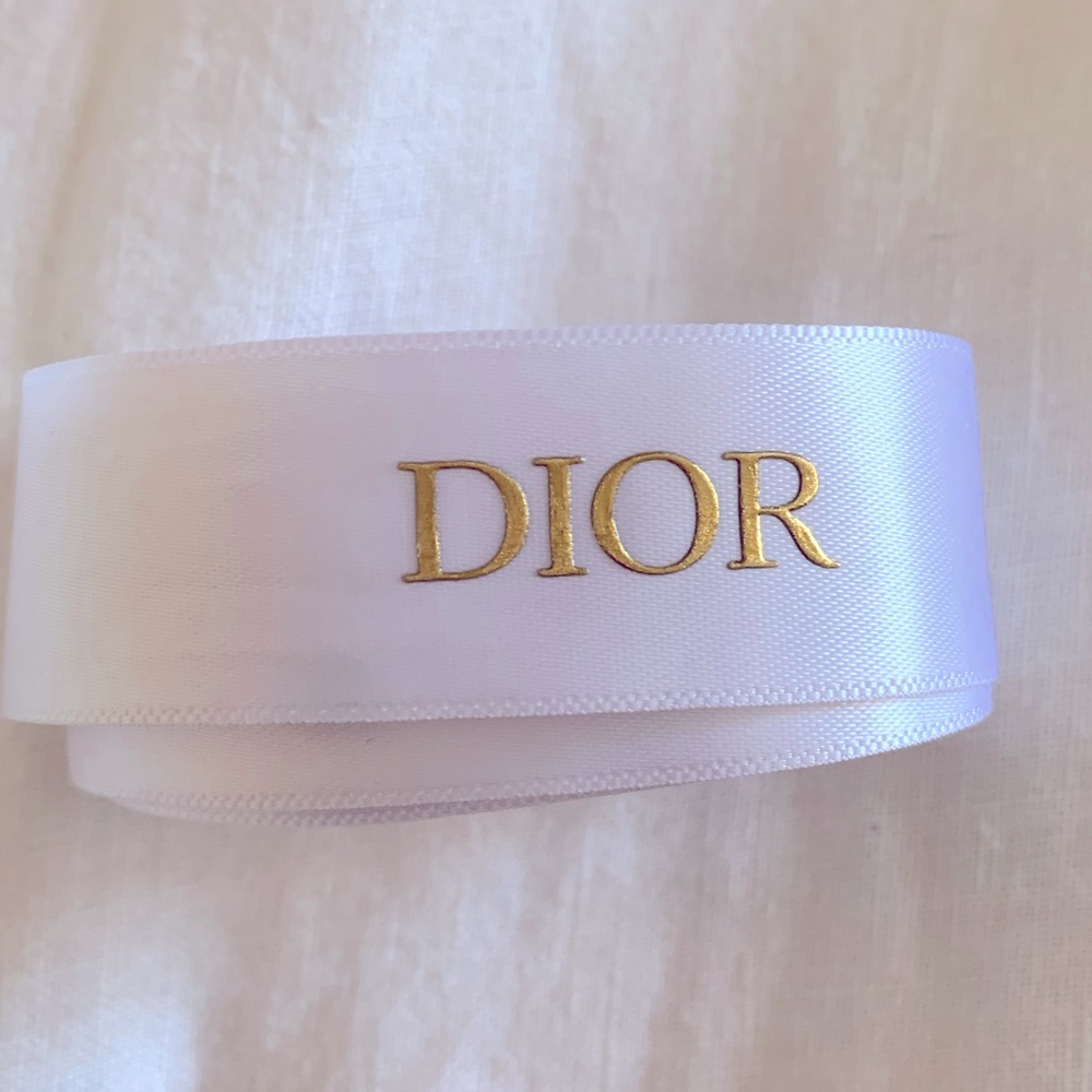 Dior Satin Ribbon 🎀🤍